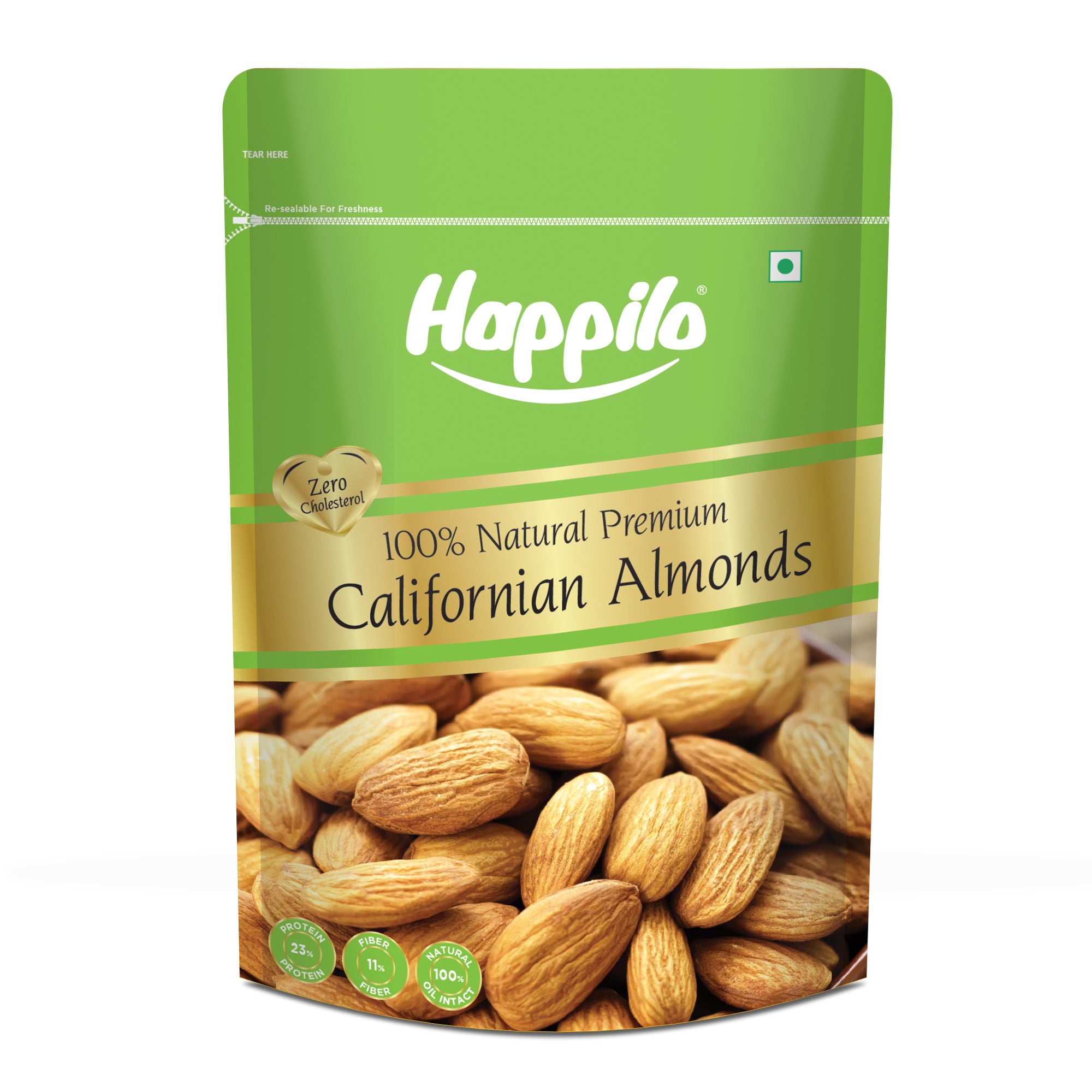 Happilo 100% Natural Premium California Almonds