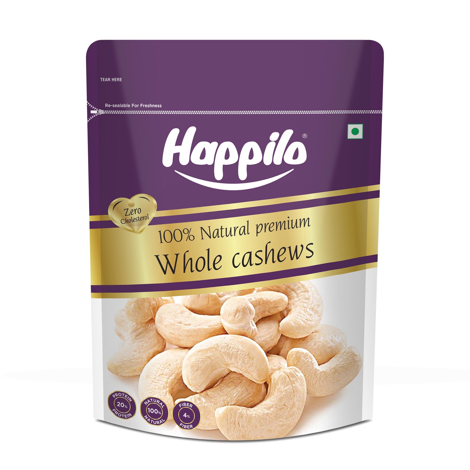 Happilo Premium Whole Cashew Nuts