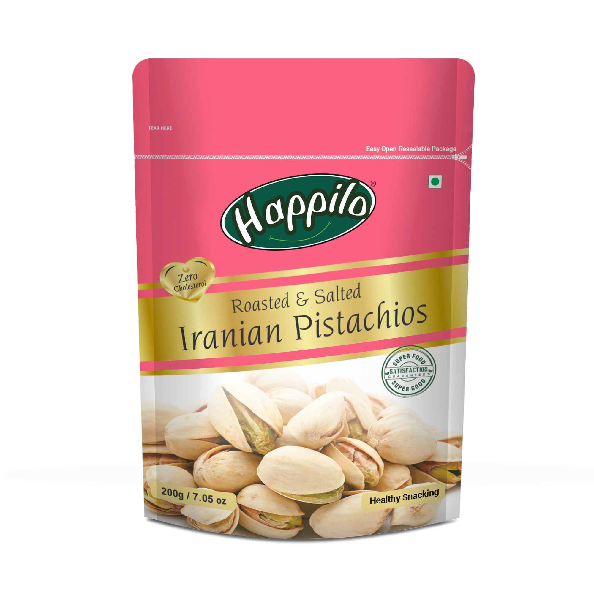 Happilo Premium Oven Roasted & Salted Pistachios