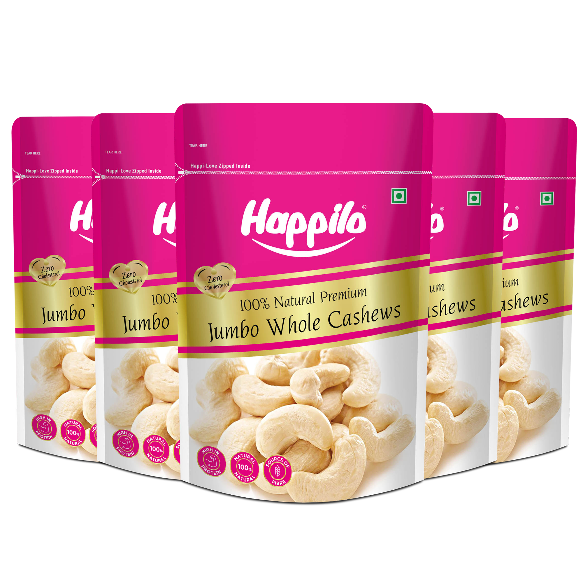 Happilo Jumbo Premium Whole Cashew Nuts