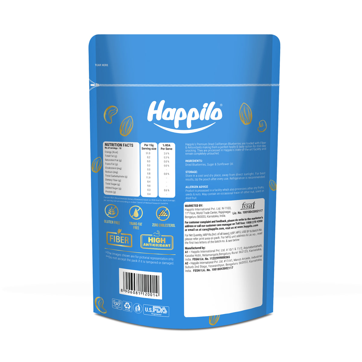 Hapillo Blueberries
