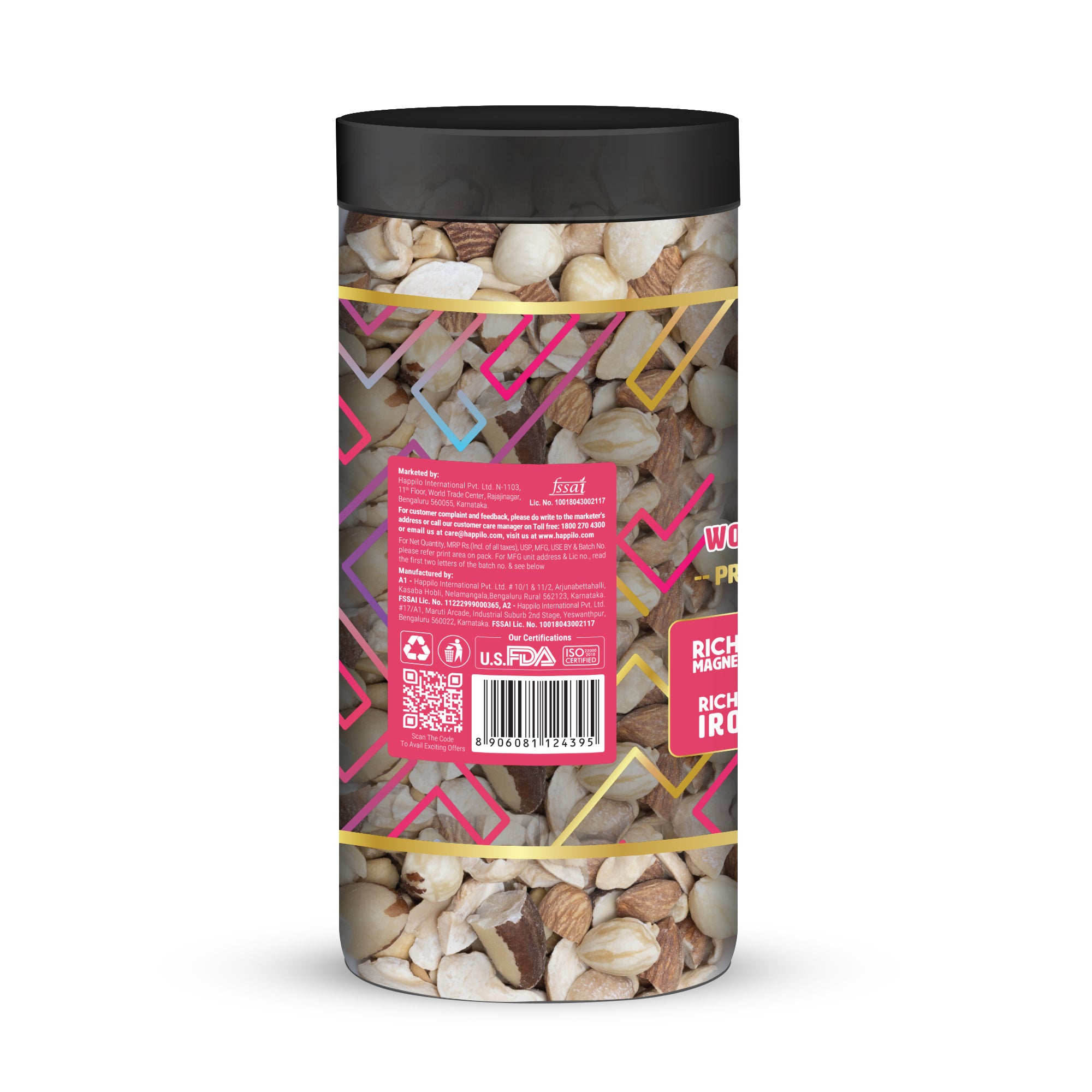Happilo Premium International Dry Fruit Women's Health Mix 500g