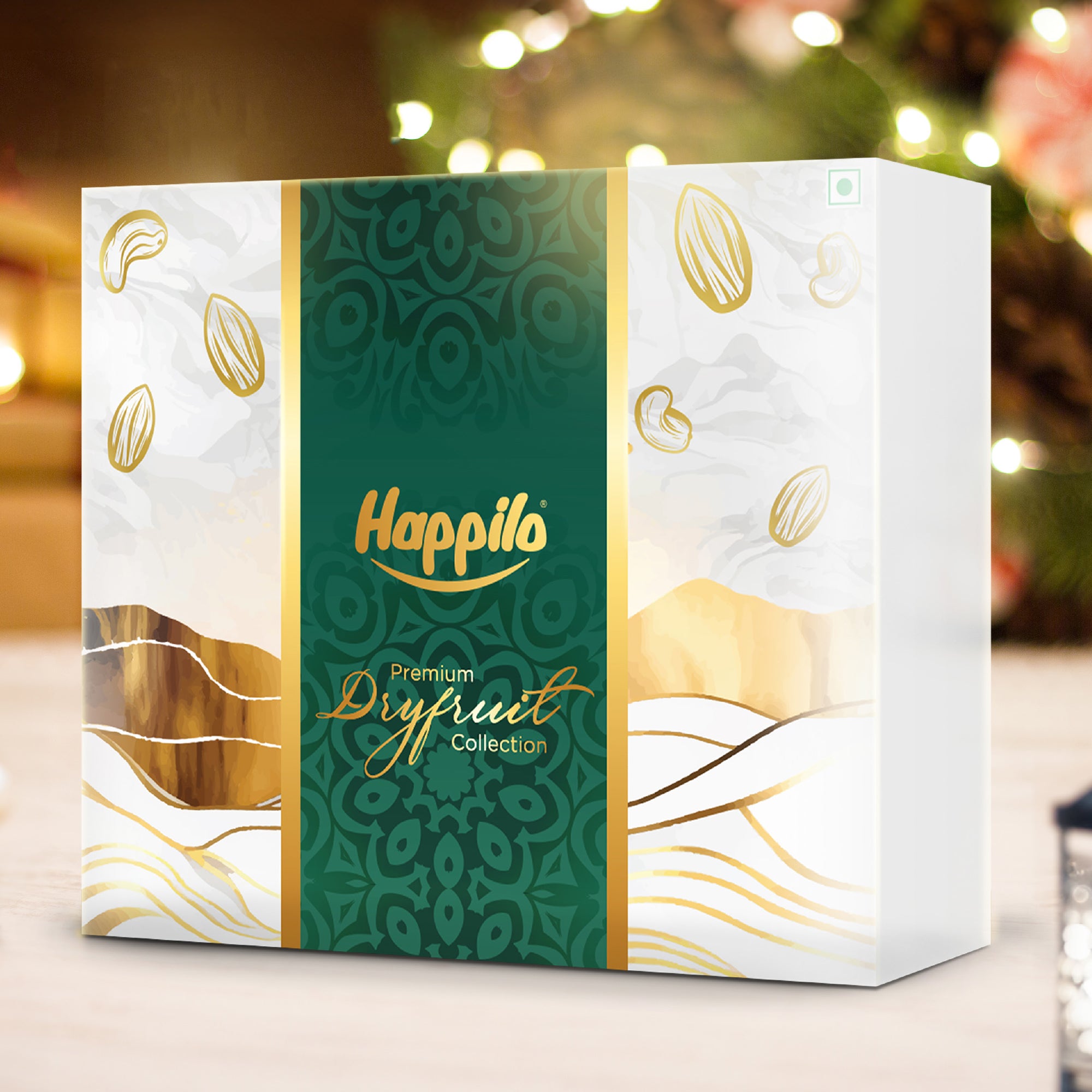 Happilo Dry Fruit Celebration Gift Box Gold Finch