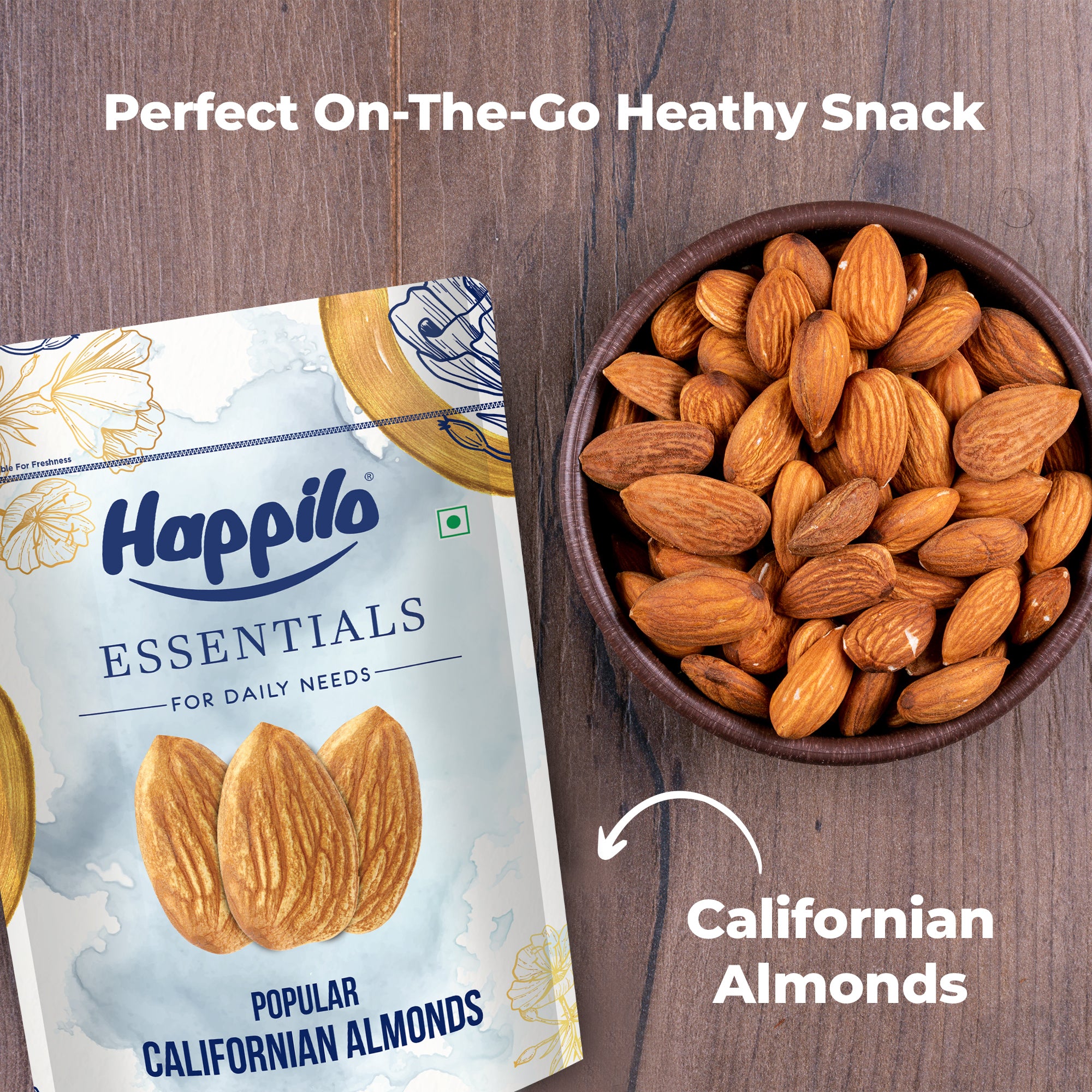 Happilo Essentials Californian Popular Almond