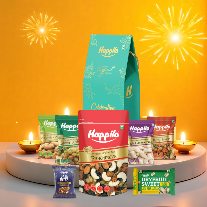 Happilo Dry Fruit Celebration Gift Box Robin