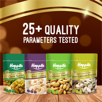 Dry Fruits Combo 850g (Almonds 200g, Raisins 250g, Cashews 200g, Roasted Pistachios 200g)