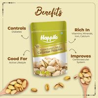Happilo Premium Super Value Pack Combo 1350g (Cashew 450g, Pista 450g & Raisins 450g)
