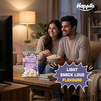 Happilo Premium Super Snack Makhana Cream & Onion 55g | Roasted | Crunchy | Flavourful