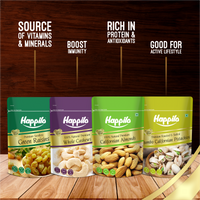 Dry Fruits Combo 850g (Almonds 200g, Raisins 250g, Cashews 200g, Roasted Pistachios 200g)
