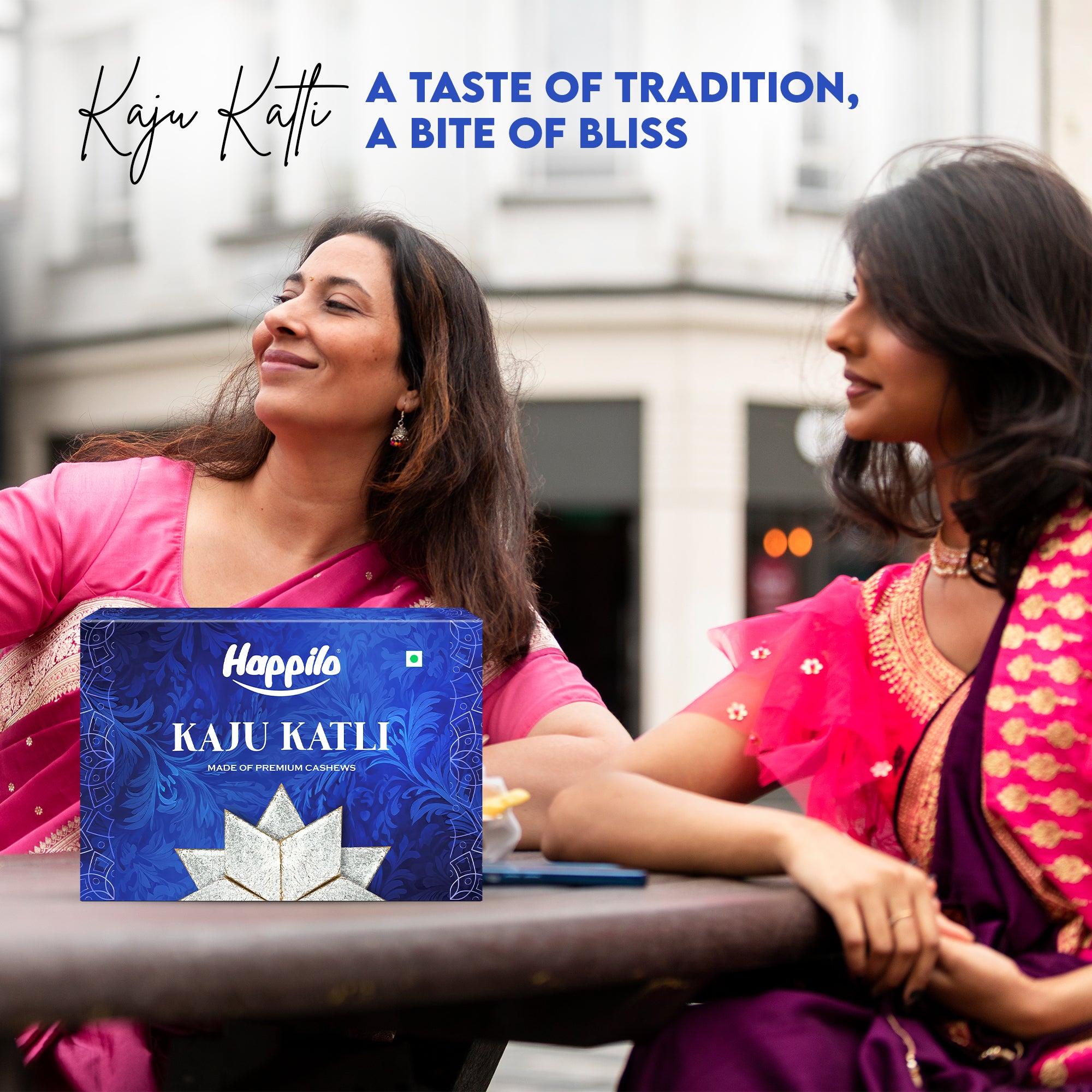 Happilo Premium Kaju Katli 200g, Traditional Indian Sweet, Premium Cashew Fudge, Festive Treat