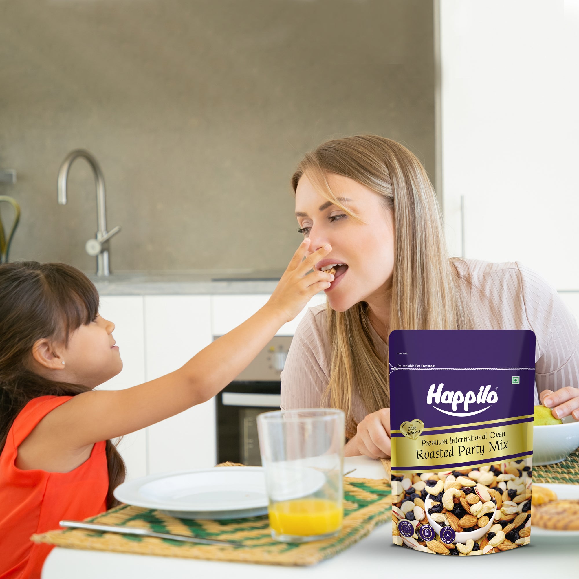 Happilo Premium Oven Roasted & Lightly Salted Party Mix