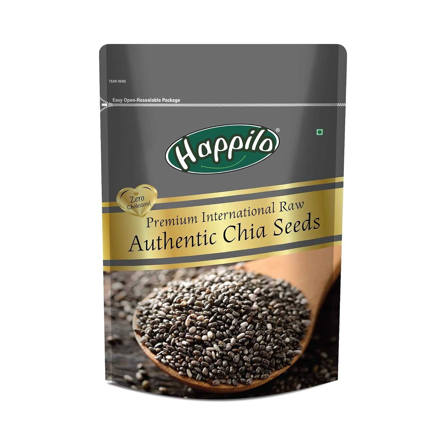 Happilo Healthy Seeds Combo (Chia 250g Flaxseeeds 250g Quinoa 500g & Melon Seeds 250g) 1250g