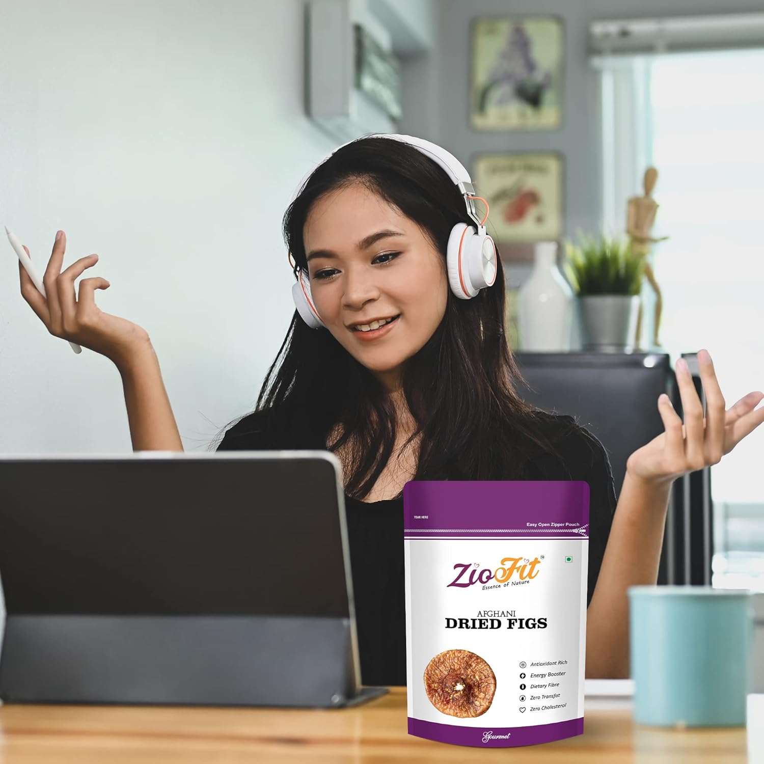 Ziofit Dried Figs 200g (Buy 1 Get 1 Free)