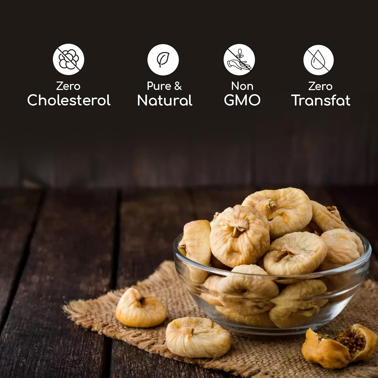Ziofit Dried Figs 200g (Buy 1 Get 1 Free)