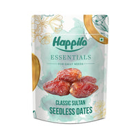 Happilo Essentials Classic Sultan Seedless Dates 500g