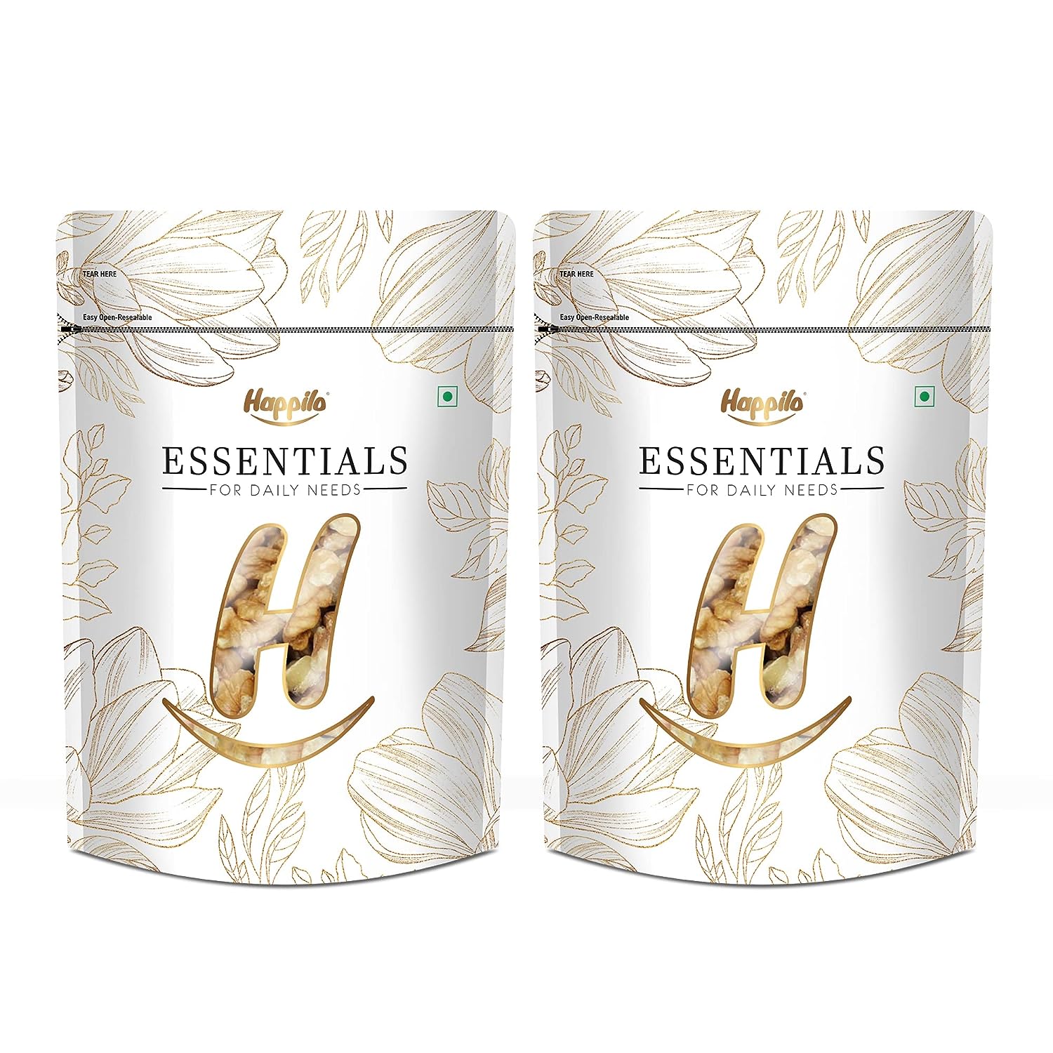 Happilo Essentials Popular Walnuts Kernels Quarter