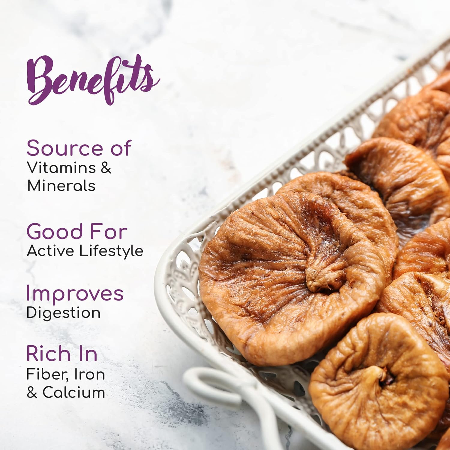 Ziofit Dried Figs 200g (Buy 1 Get 1 Free)