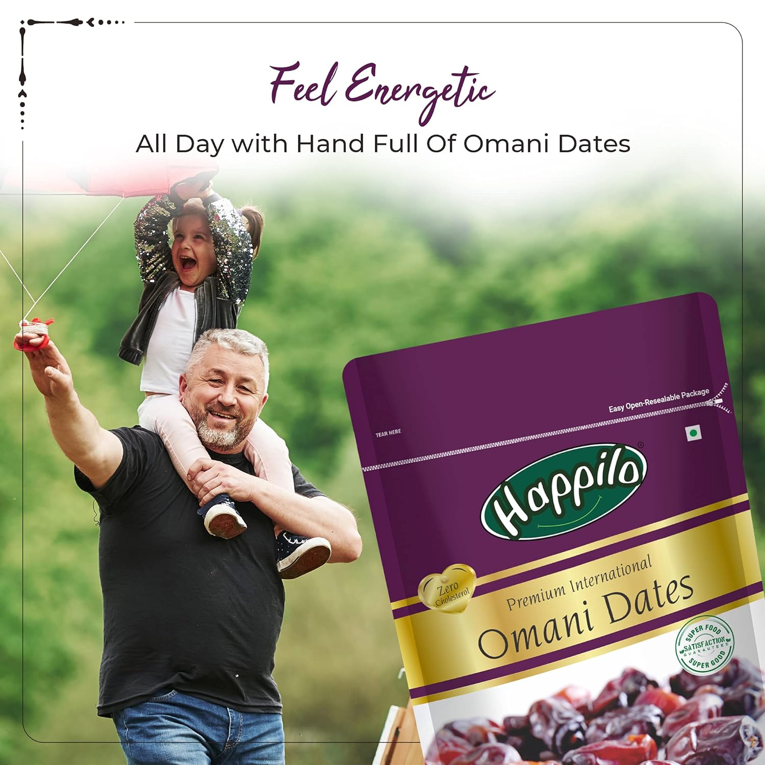 Happilo Premium International Omani Dates, 250g and Happilo Premium Afghani Anjeer, 200g