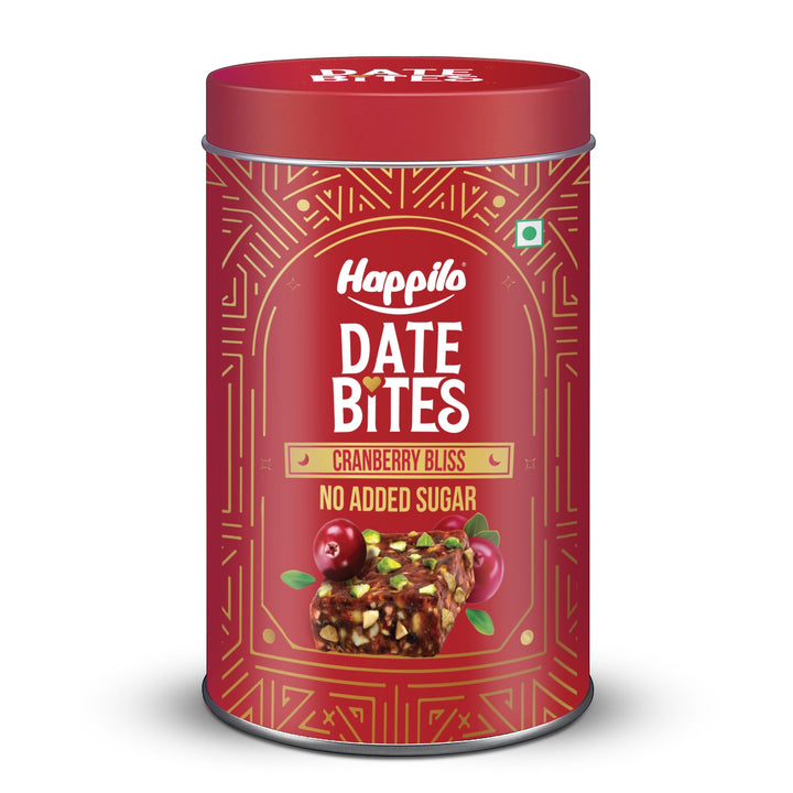 Happilo Premium Date Bites Cranberry