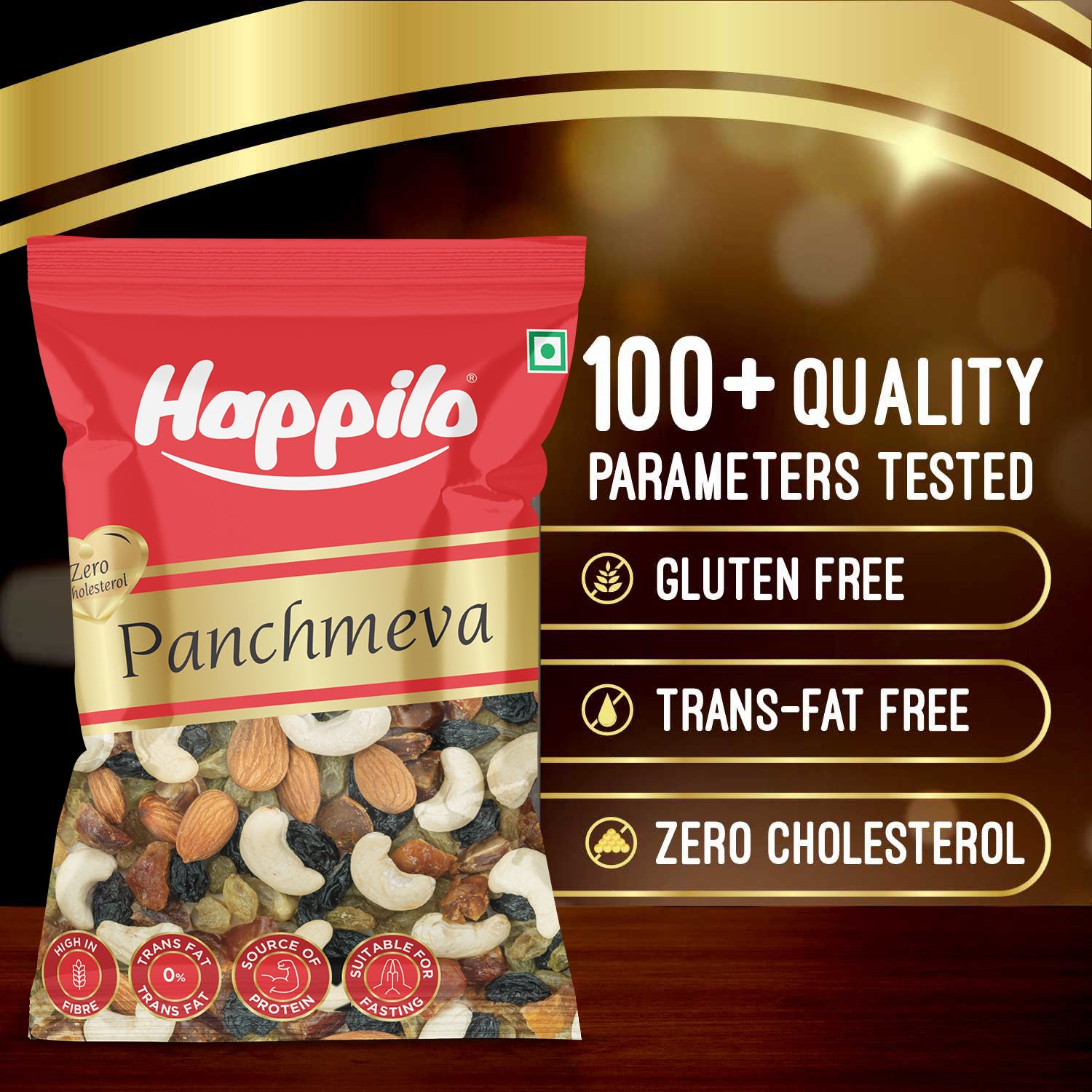 Happilo Panchmeva Dry Fruit Mix 20g