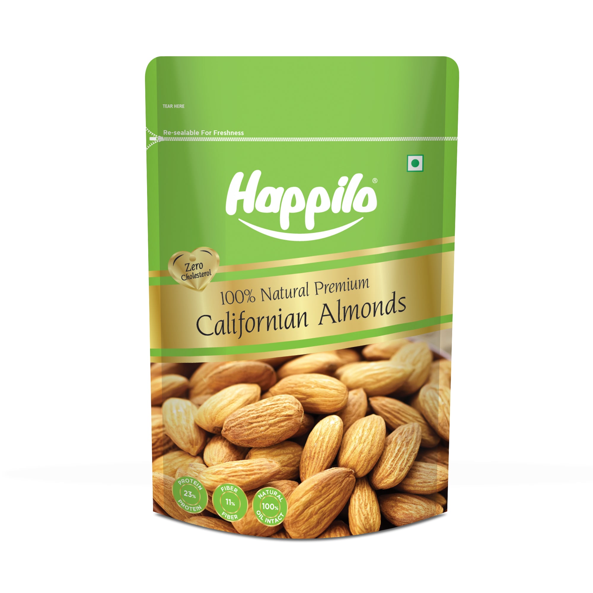 Happilo 100% Natural Premium California Almonds