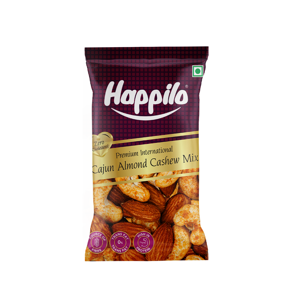 Happilo Premium International Cajun Almond Cashew Mix 18g