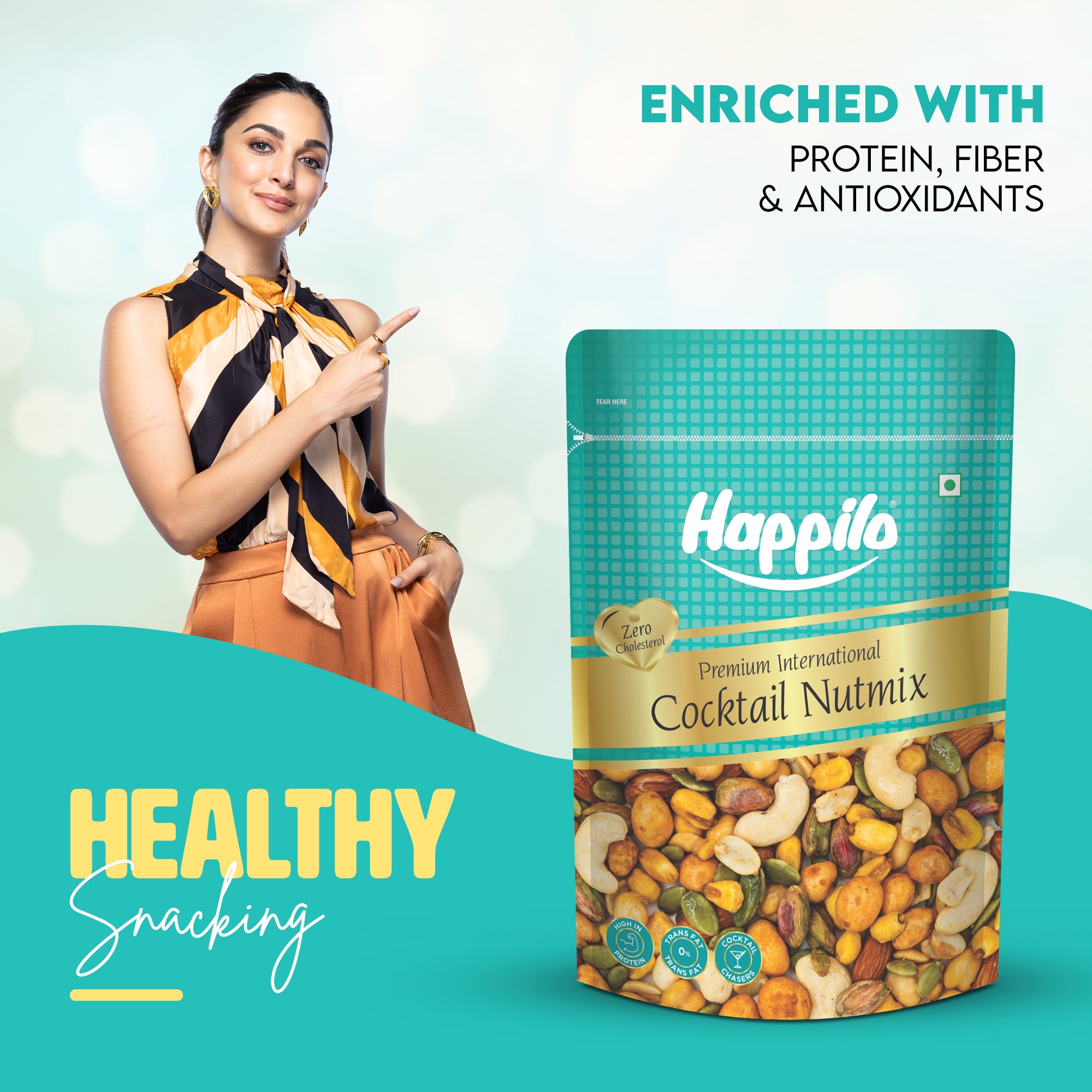 Happilo Premium International Cocktail Nutmix 160g