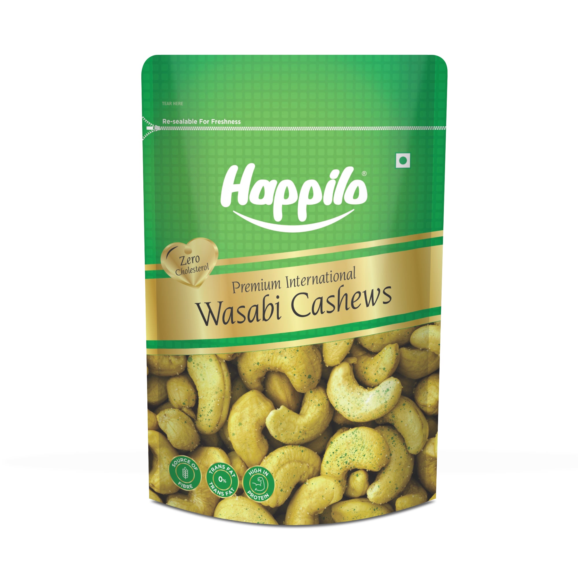 Happilo Premium International Wasabi Cashew 160g