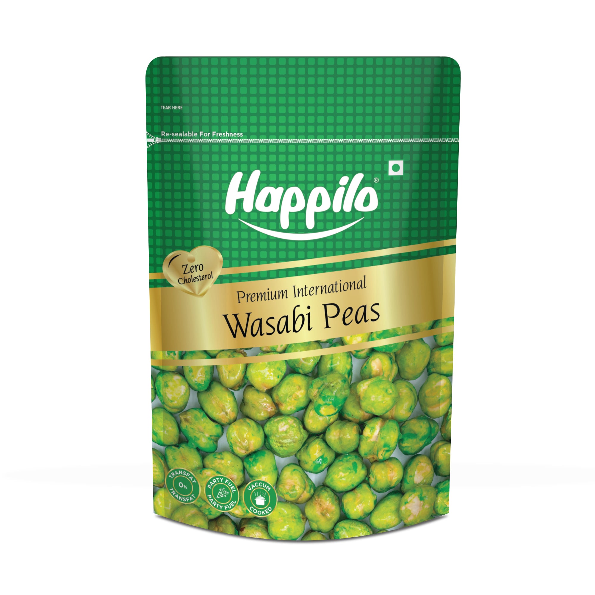 Happilo Premium International Wasabi Peas 160g