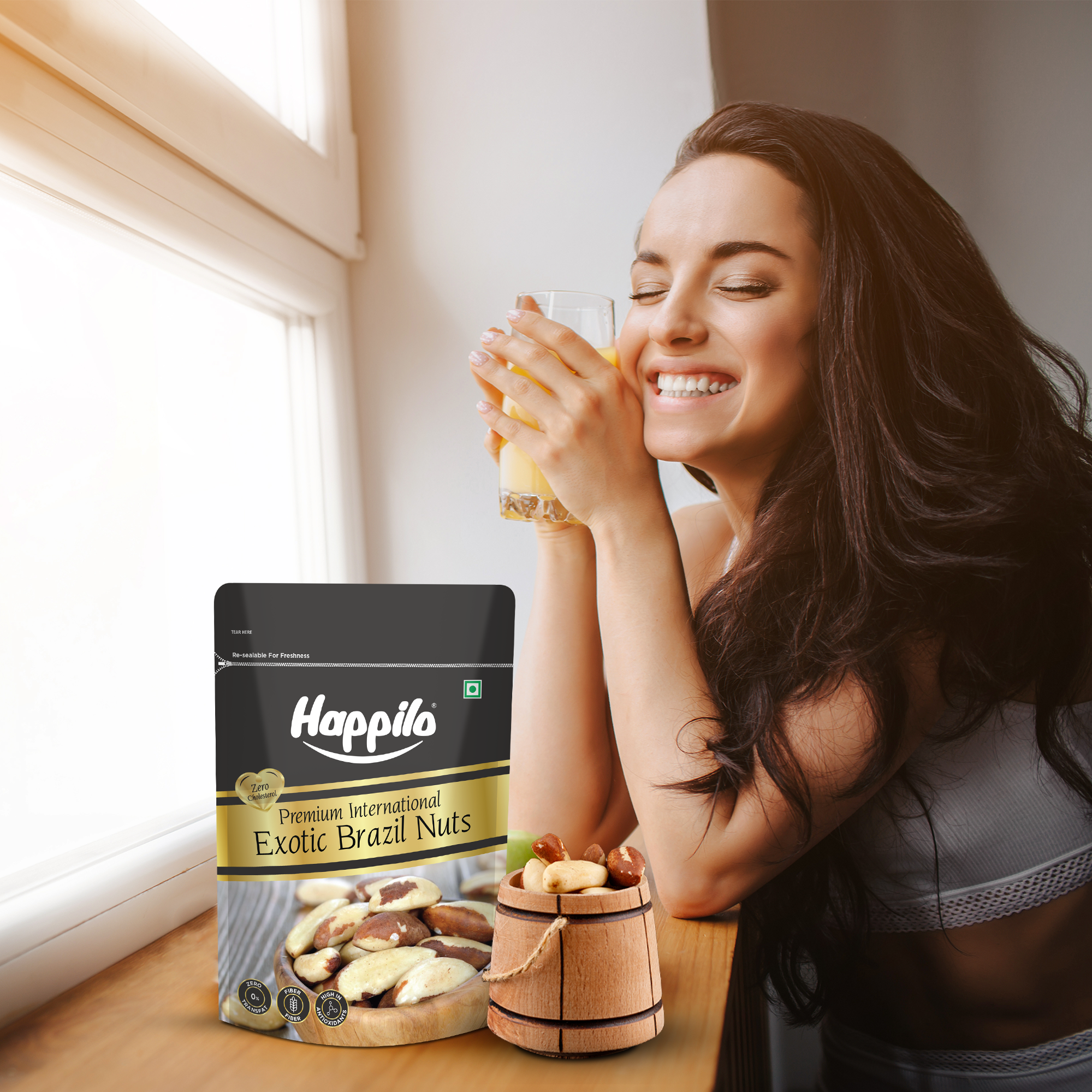 Happilo Premium International Exotic Brazil Nuts | Happilo