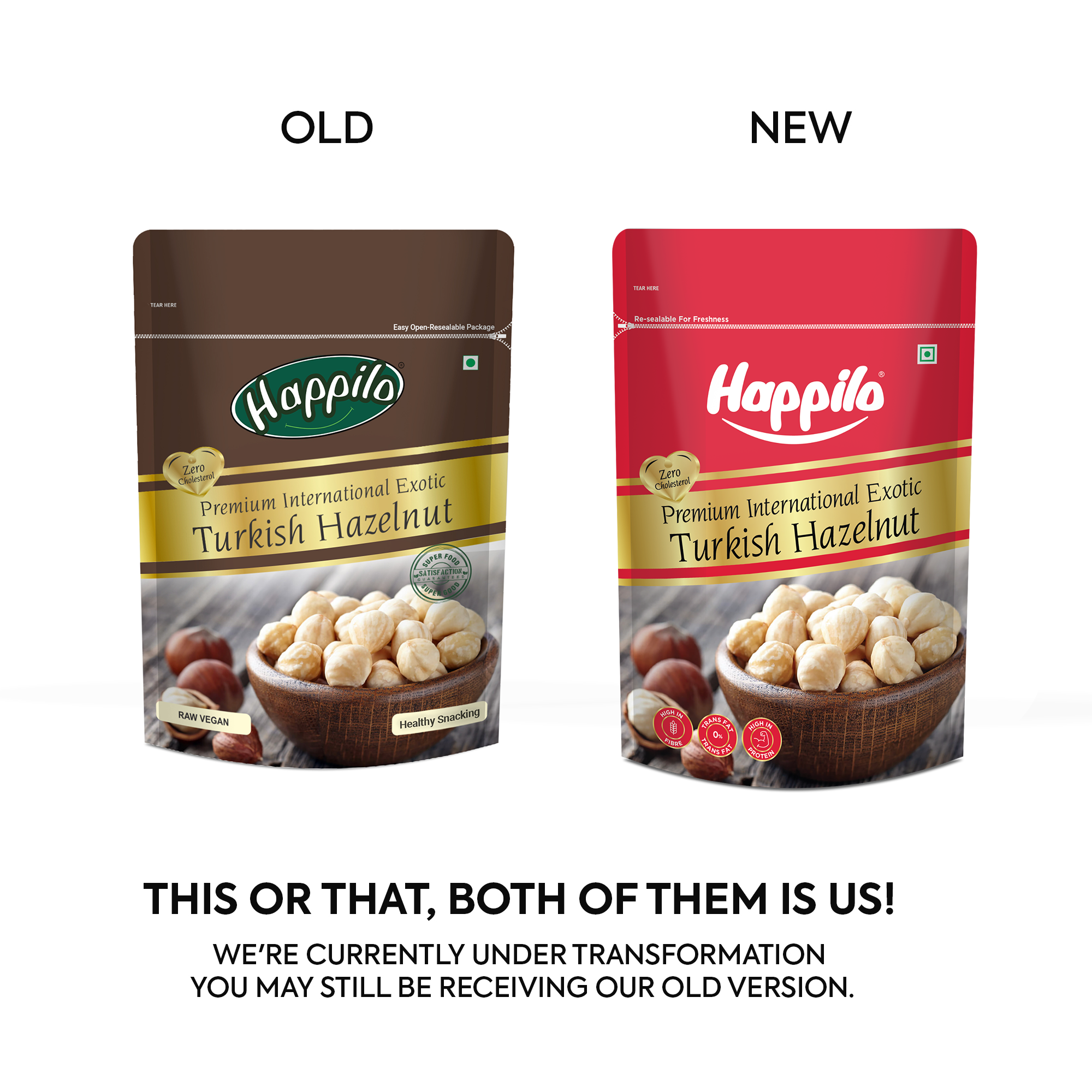 Happilo 100% Natural Premium Turkish Hazelnuts