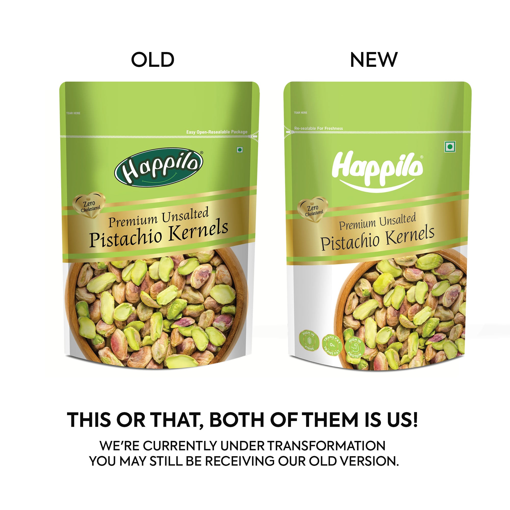 Happilo Premium Unsalted Pistachio Kernels