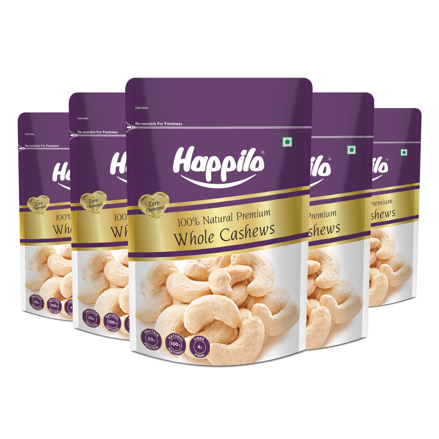 Happilo Premium Whole Cashew Nuts