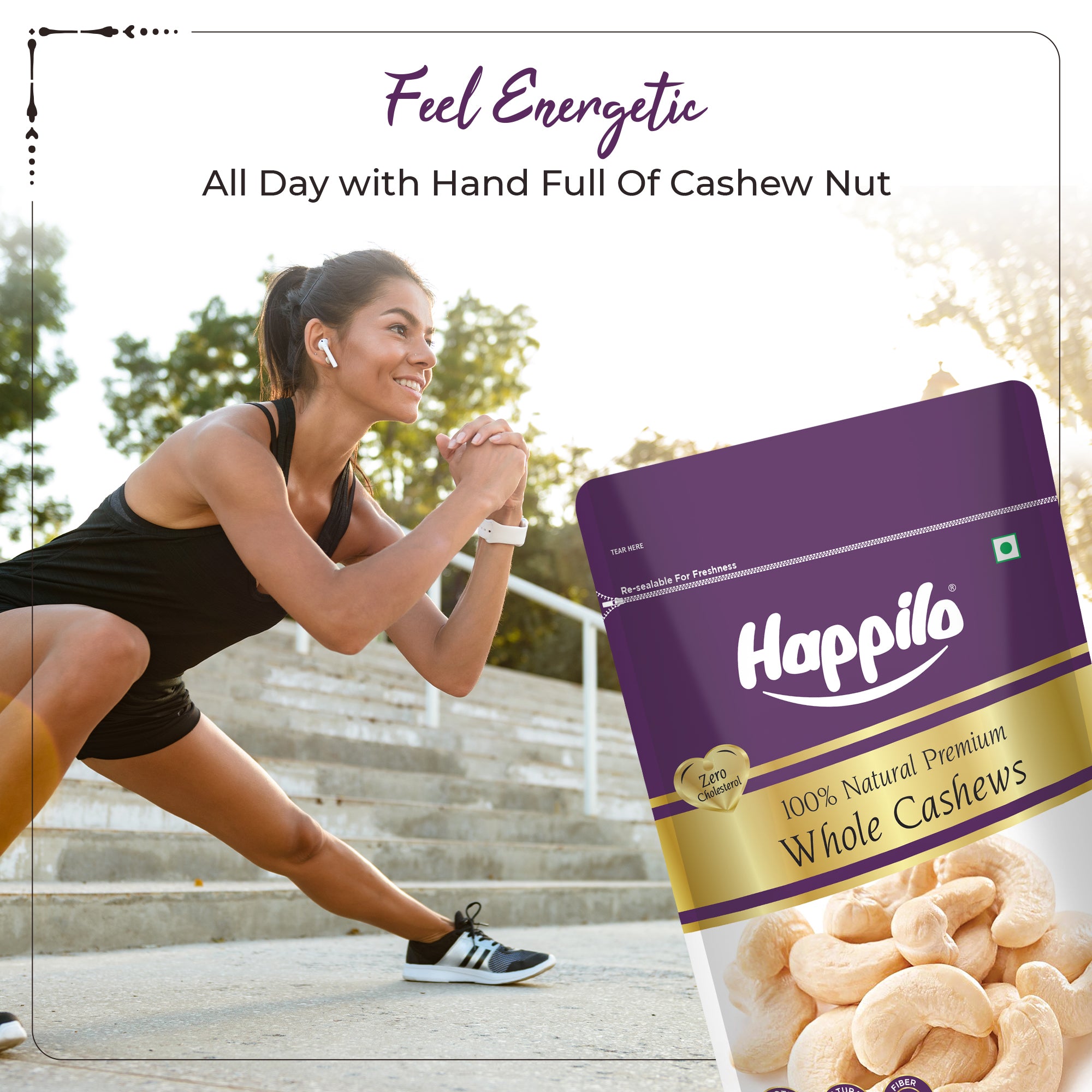 Happilo Premium Whole Cashew Nuts