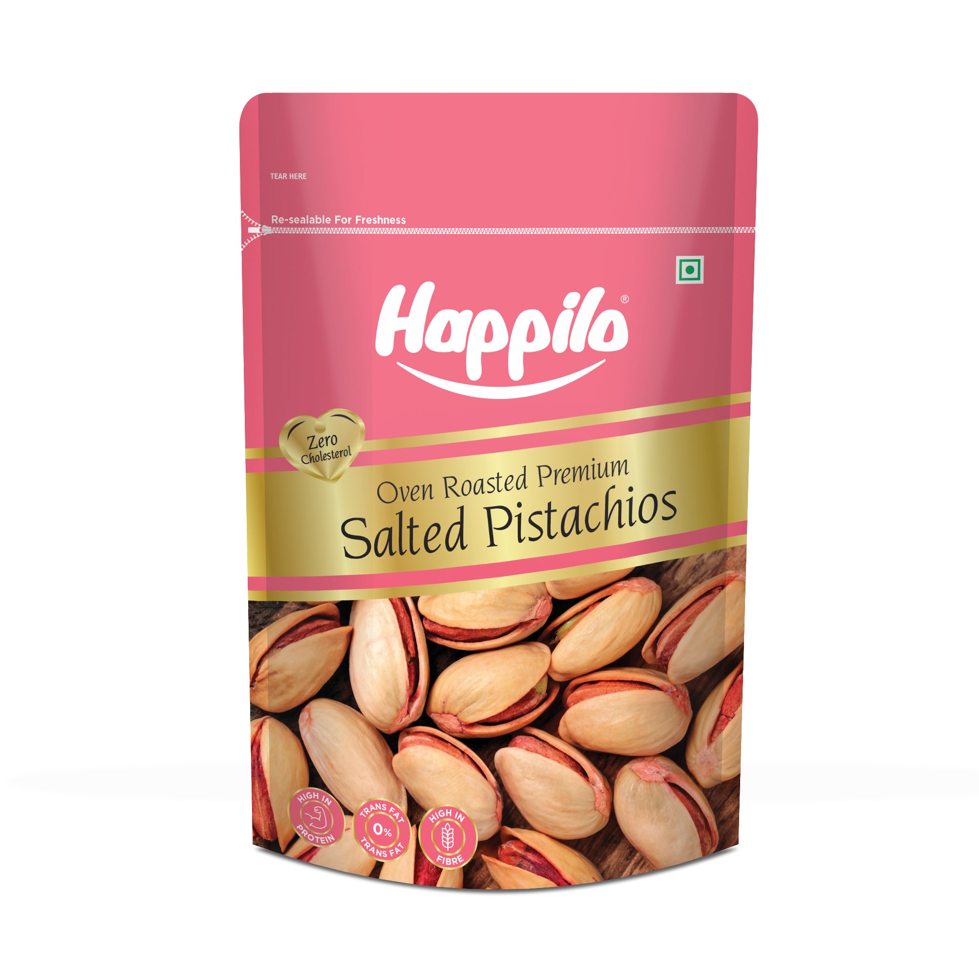 Happilo Premium Oven Roasted & Salted Pistachios