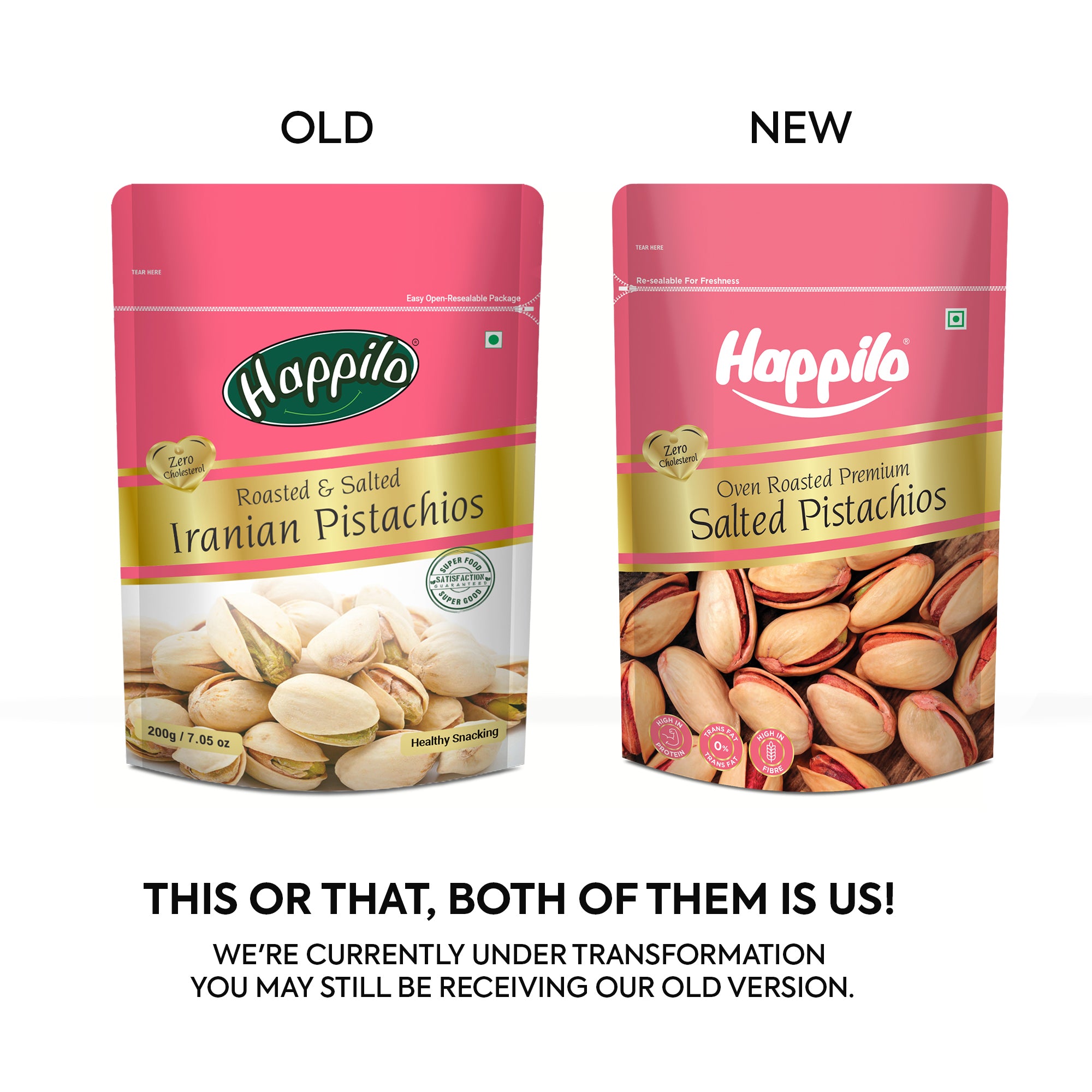 Happilo Premium Oven Roasted & Salted Pistachios