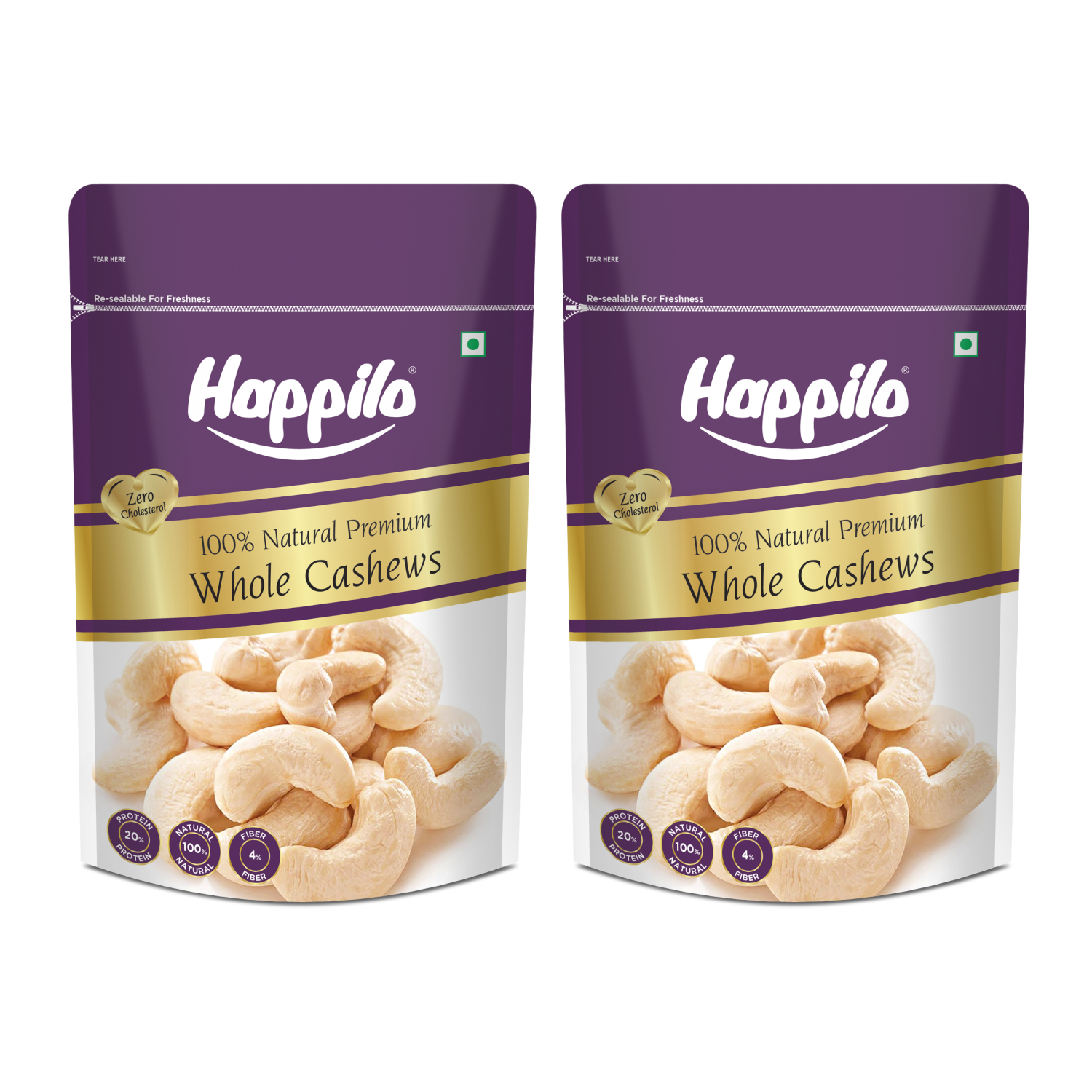 Happilo Premium Whole Cashew Nuts