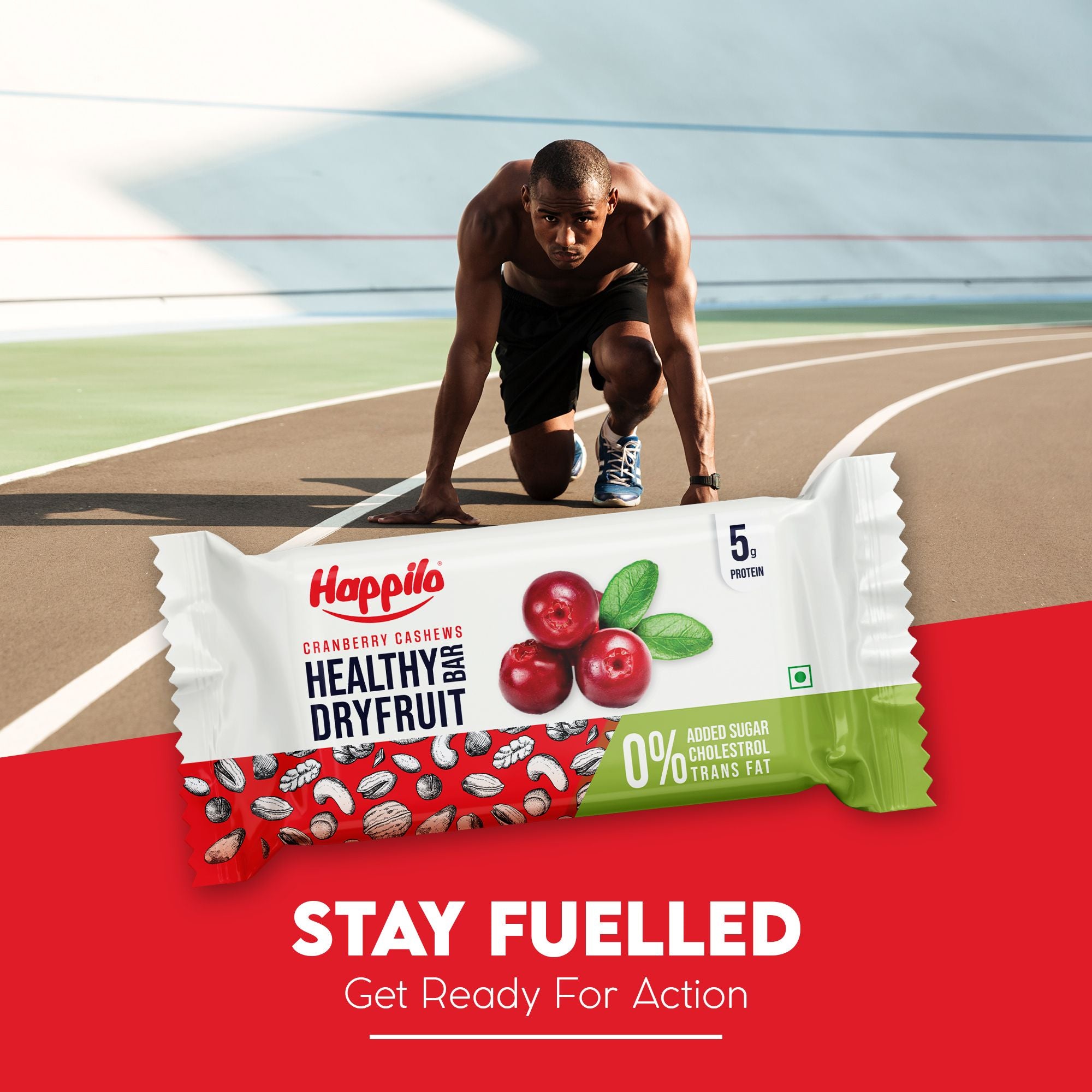 Happilo Dry Fruit Bar Combo 840g (Cranberry Cashew, Rose Almond, Walnut, Pistachios, Choco Almond & Blueberries Each 35g*4pcs)