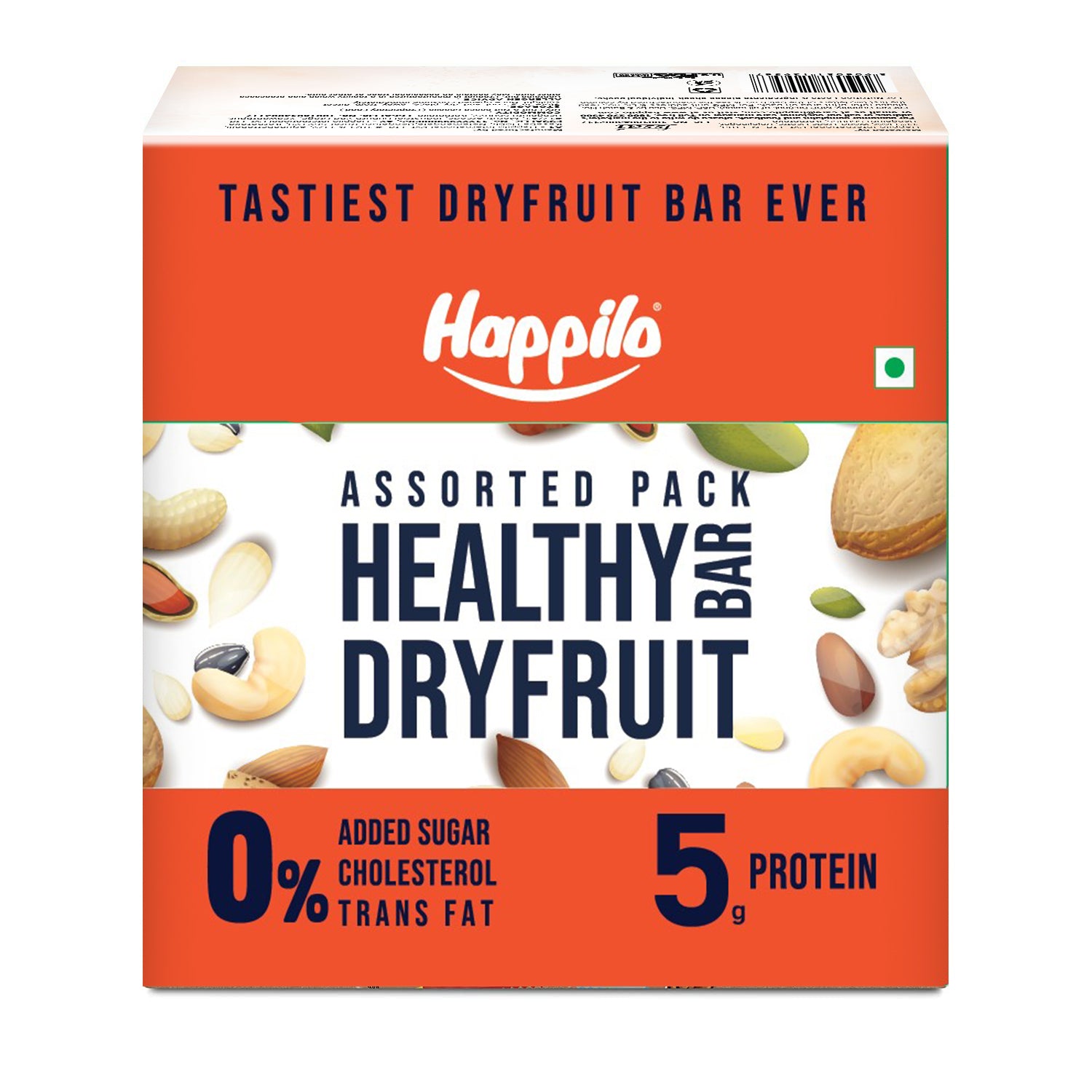 Assorted Dry Fruit Bar Pack (6x35g)
