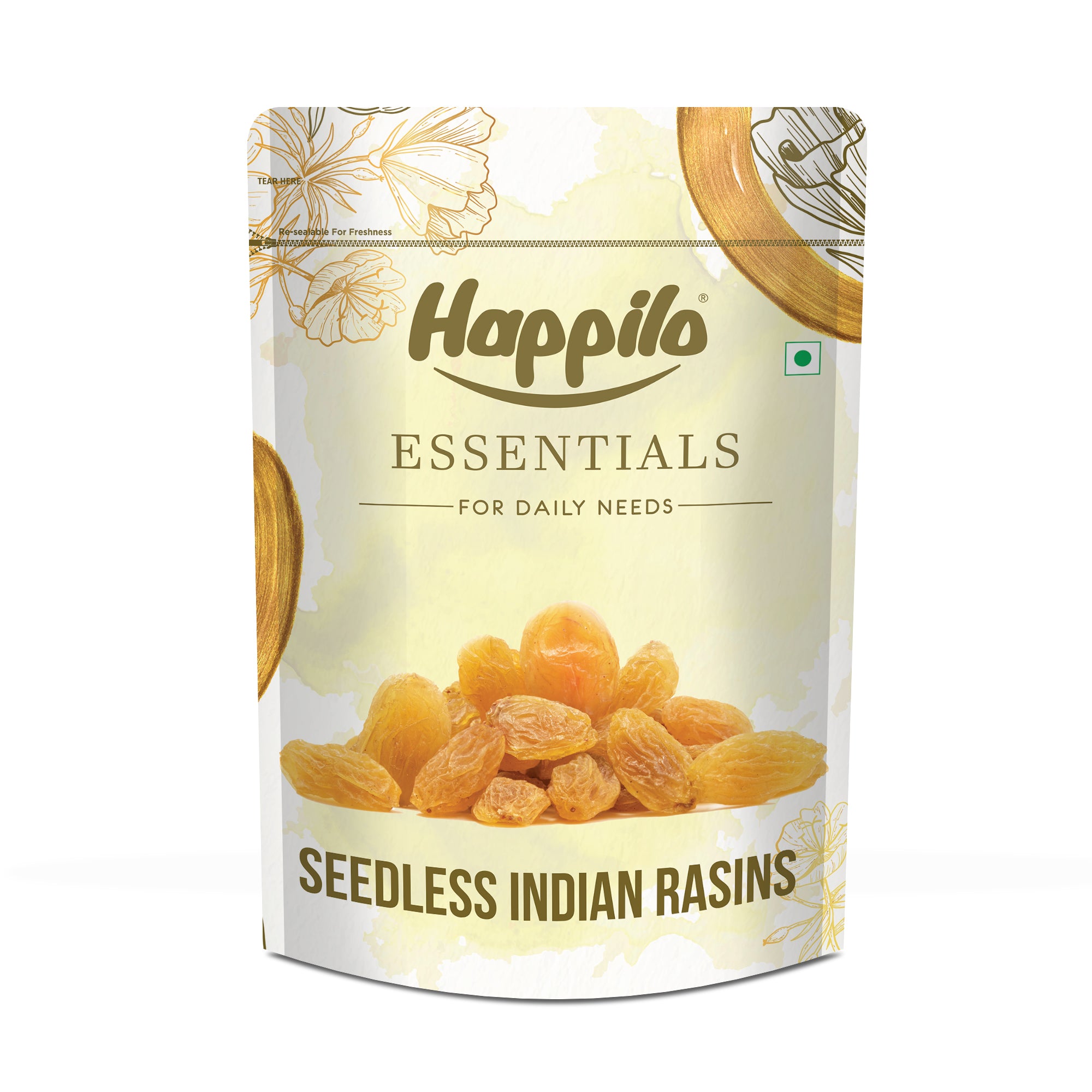 Happilo Essentials Seedless Indian Raisins 1kg