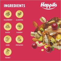 Happilo Premium Date Bites Cranberry