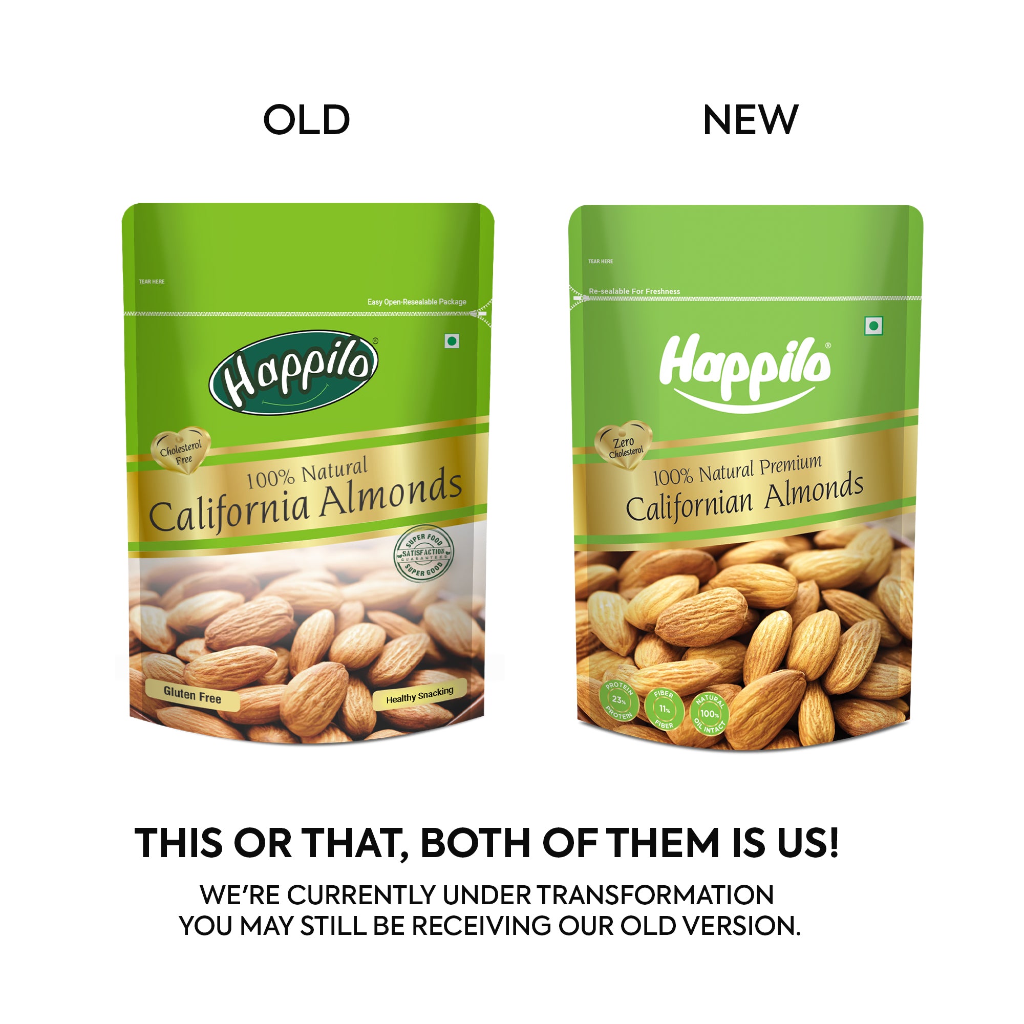 Happilo 100% Natural Premium California Almonds