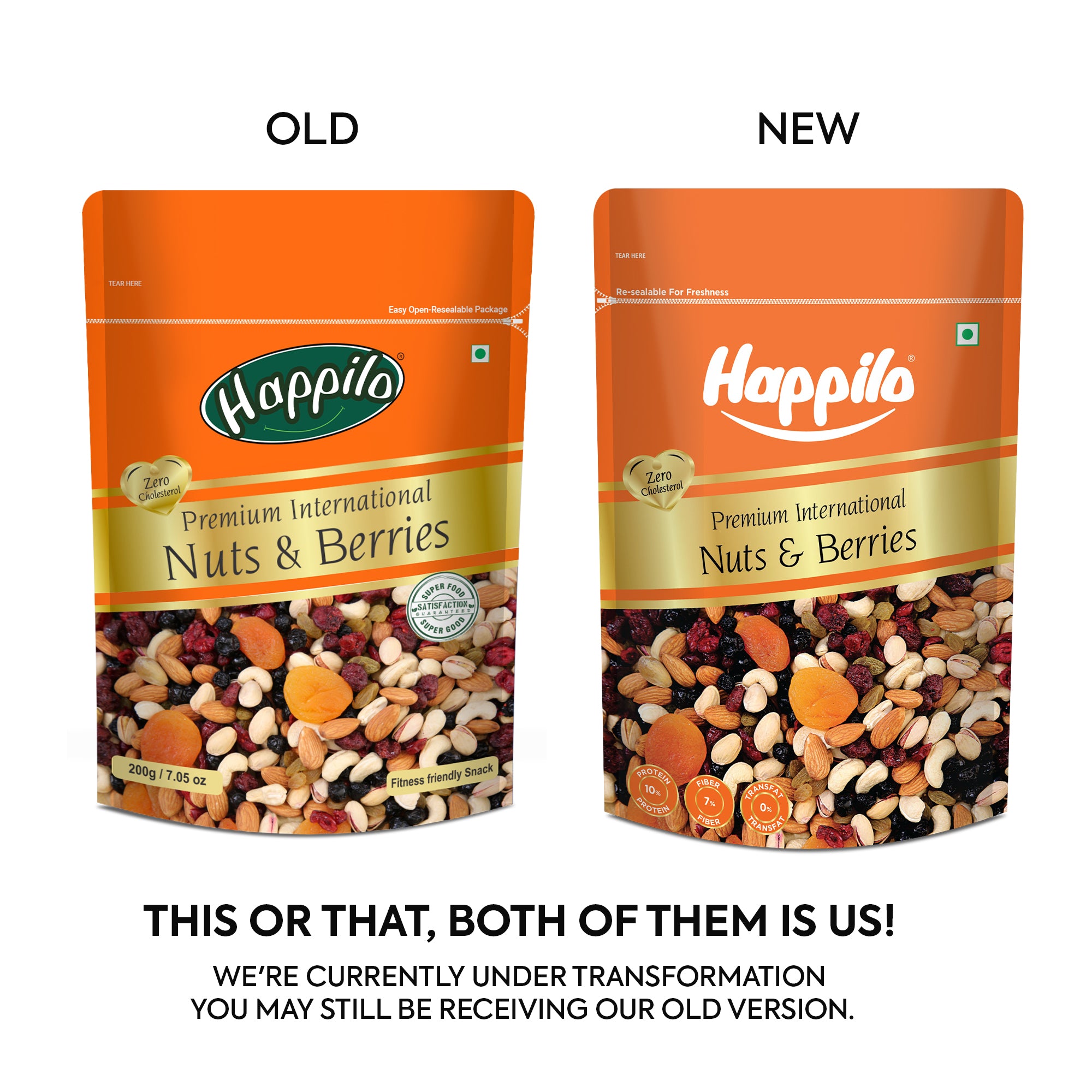 Happilo Healthy & Tasty Premium Nuts and Berries Mix