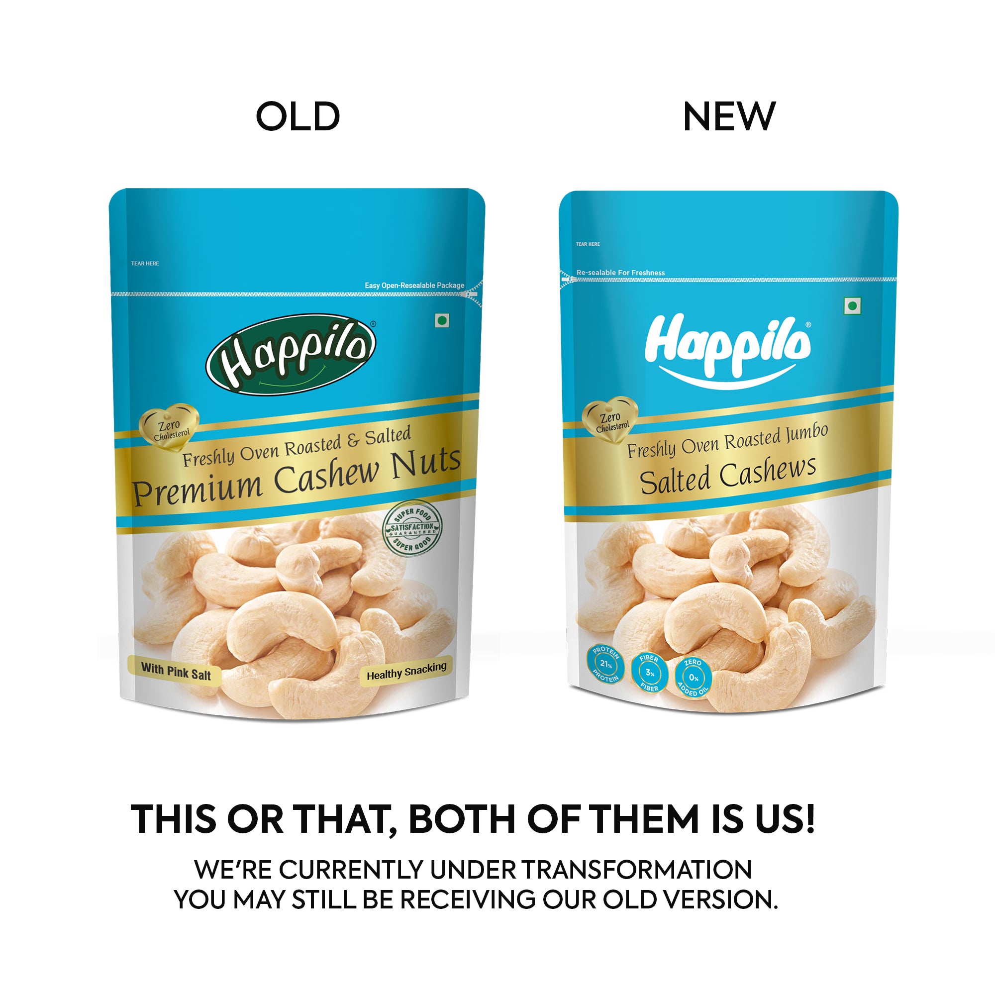 Happilo Roasted & Salted Premium Cashew Nuts