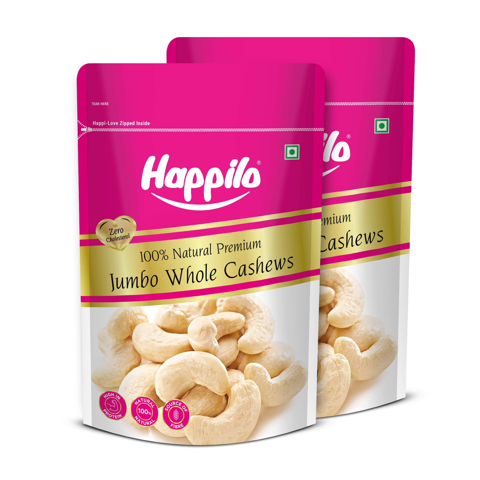 Happilo Jumbo Premium Whole Cashew Nuts