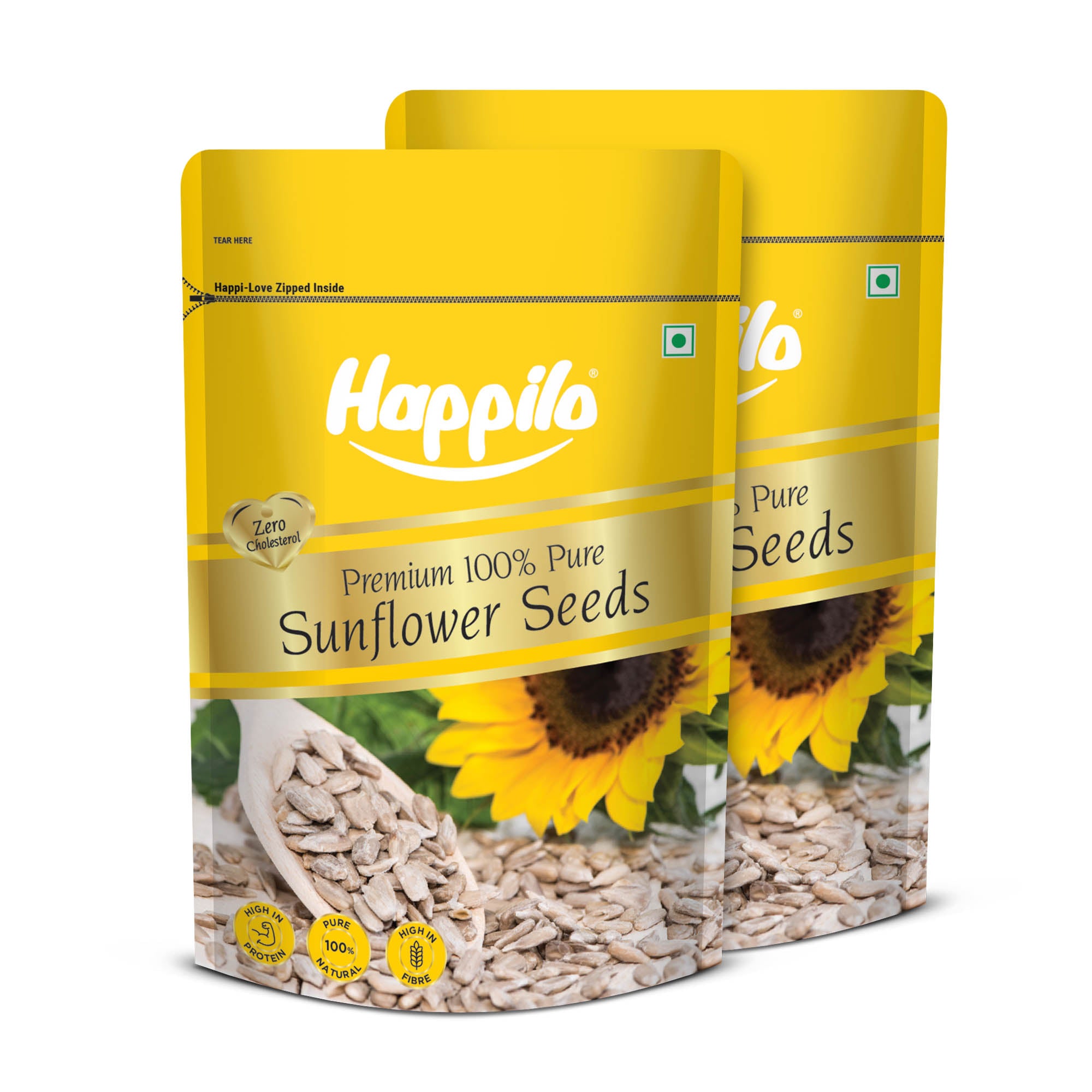 Happilo Premium Raw Sunflower Seeds No Shell