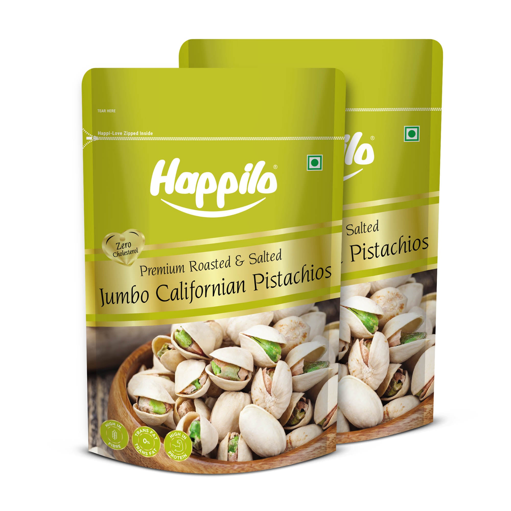 Happilo Freshly Roasted & Salted California Pistachios