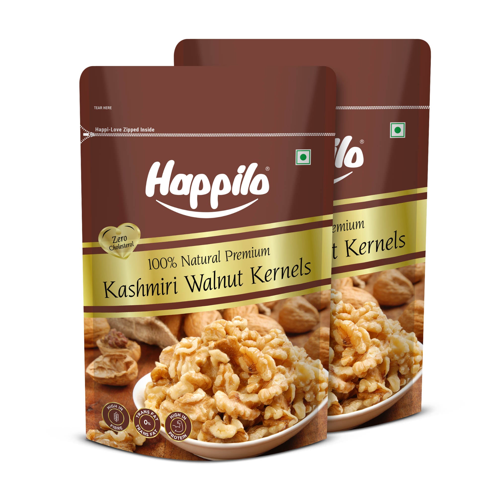 Happilo 100% Natural Kashmiri Walnut Kernels