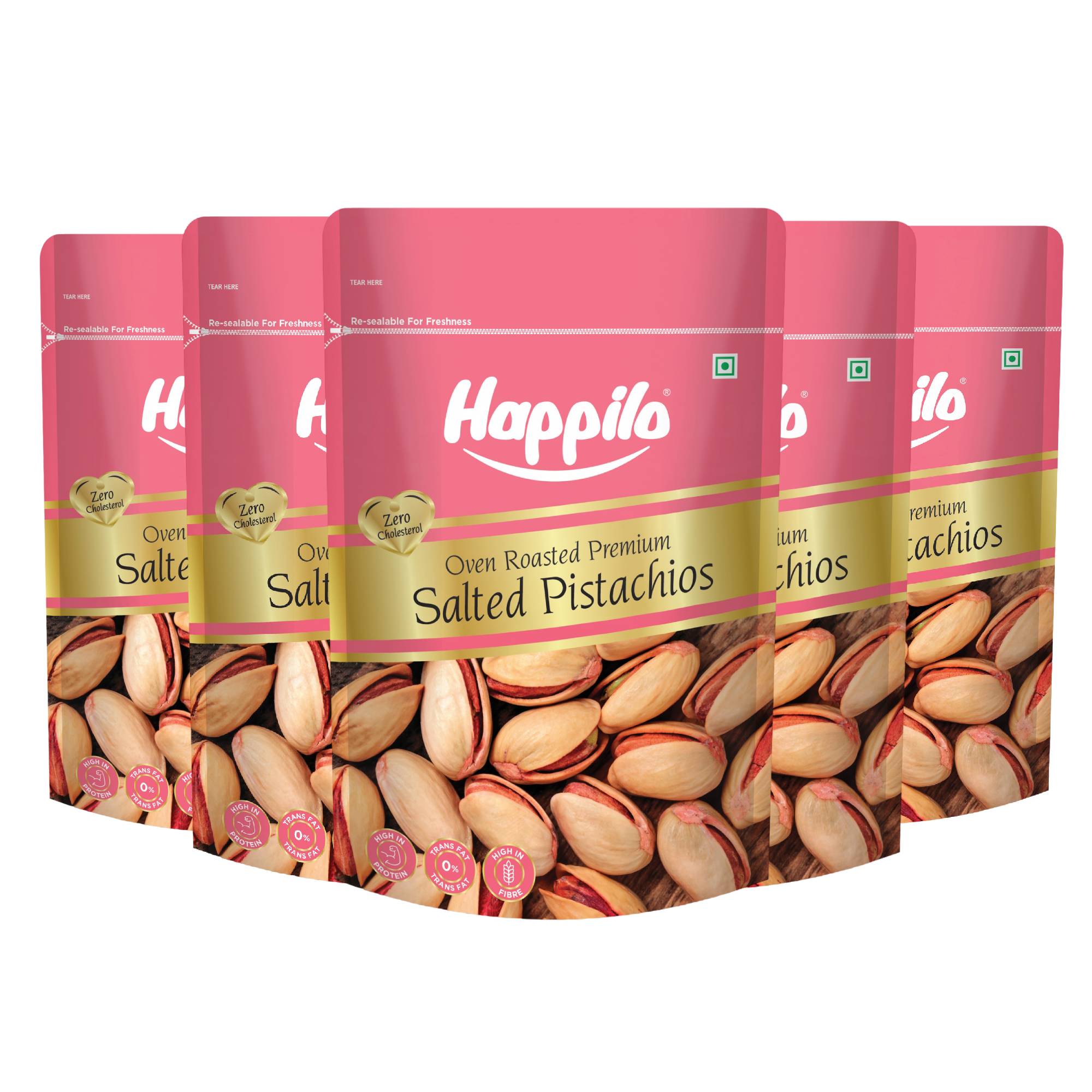 Happilo Premium Oven Roasted & Salted Pistachios