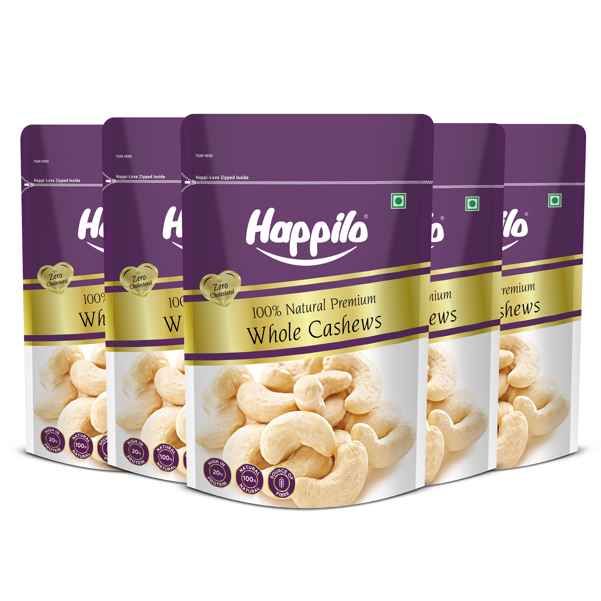 Happilo Premium Whole Cashew Nuts